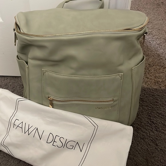 Handbags - Fawn Original sage diaper bag/purse